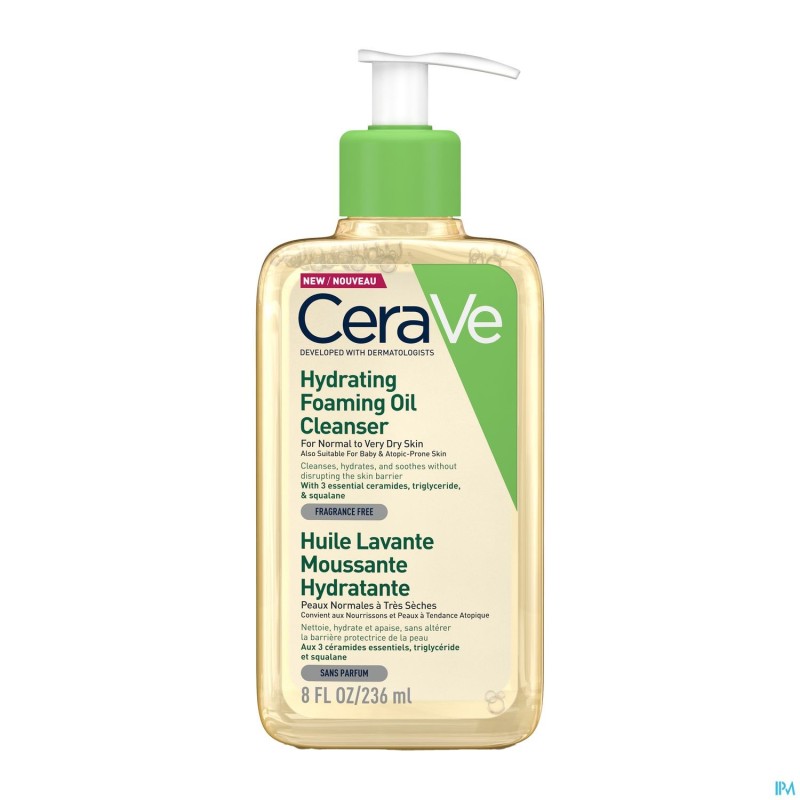 Cerave Hydraterende Schuimend Reinigingsolie 236ml