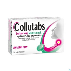 Collutabs S/sucre Menthe...