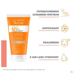 Avene Zon Spf50+ Creme Getint 50ml