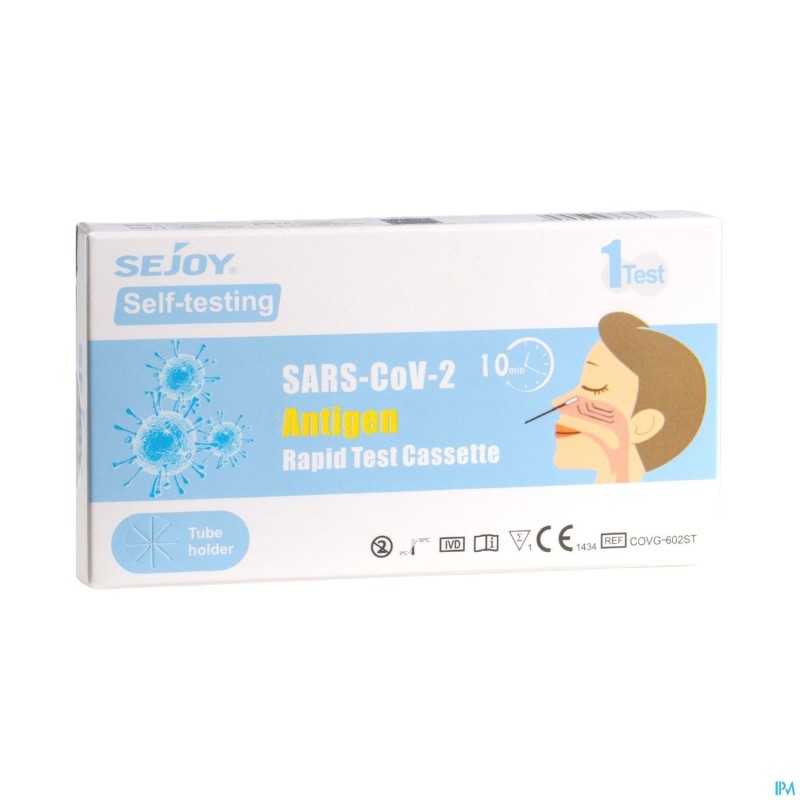 Sejoy Sars-cov-2 A/gen Rapid Test Kit 1 O'life