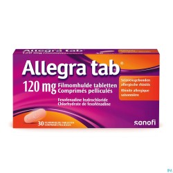 Allegra Tab 120mg Comp Pell...