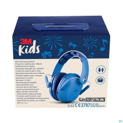 3m Kids Plus Gehoorbesch. Oorkap Kind Blauw