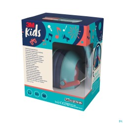 3m Kids Plus Gehoorbesch. Oorkap Kind Groenblauw