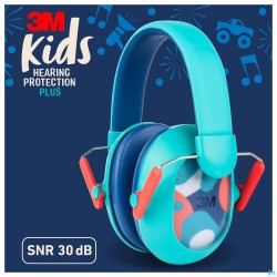 3m Kids Plus Gehoorbesch. Oorkap Kind Groenblauw