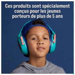 3m Kids Plus Casque A/bruit Enfants Turquoise