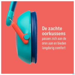 3m Kids Plus Gehoorbesch. Oorkap Kind Groenblauw