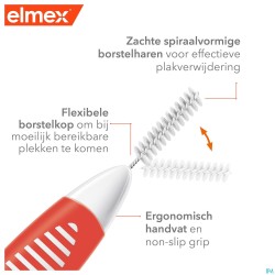 Elmex Set Interdentale Borsteltjes Iso 1 0,7mm 8