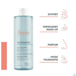 Avene Cleanance Pur Eau Micellaire 400ml