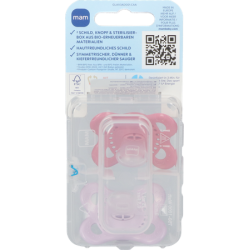 Mam Sucette Original Pure Silicone 0-6m Fille