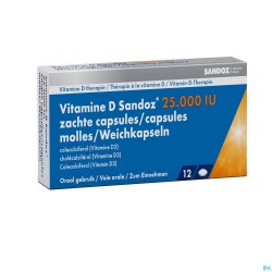 Vitamine D Sandoz 25000iu...