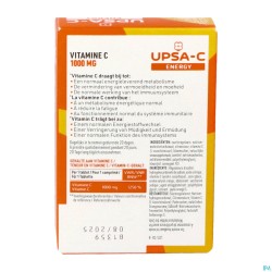 Upsa C Energy 1000mg Bruistabl 20