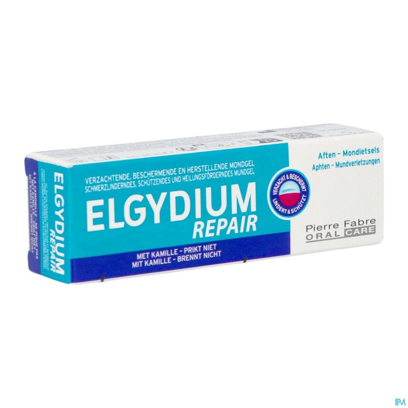 Elgydium Repair Gel Buccal Tube 15ml Verv.3644960