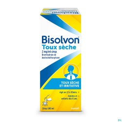 Bisolvon Droge Hoest 2mg/ml Siroop 180ml