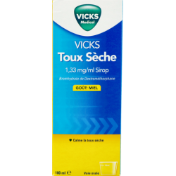 Vicks Toux Seche Sirop 180ml