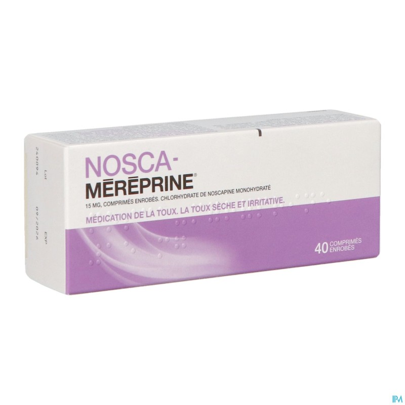 Nosca Mereprine 15mg Omhulde Tabl 40