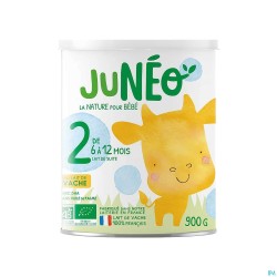 Juneo 2 Lait Vache 6-12m 800g