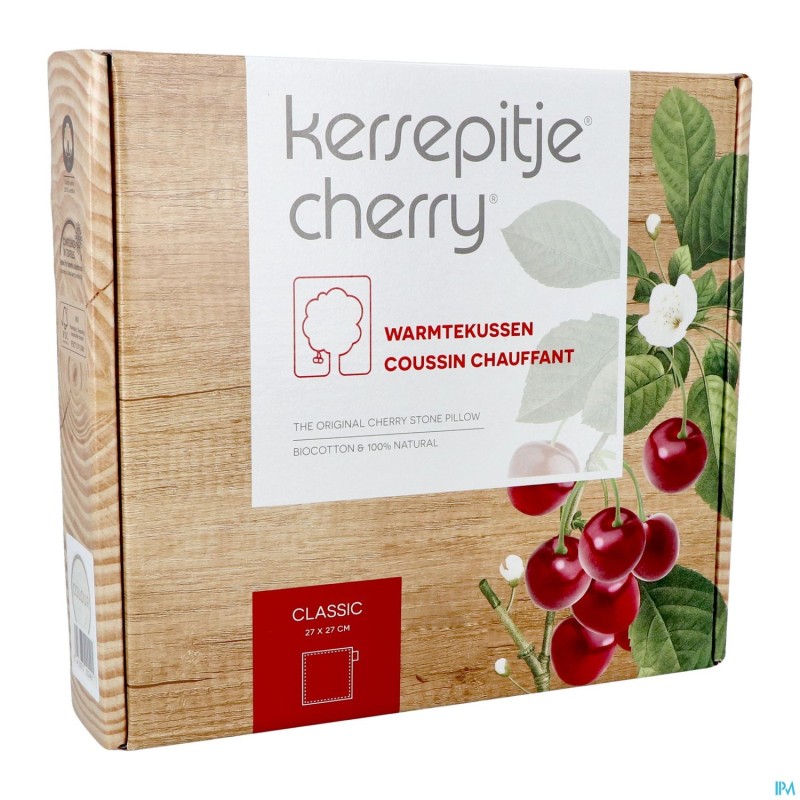 Kersepitje Coussin Chauffant Classic Ecru 27x27cm