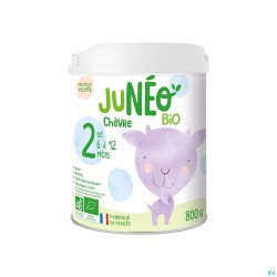 Juneo 2 Lait Chevre 6-12m 800g