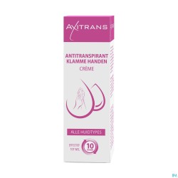 Axitrans Klamme Handen Creme Tube 50ml