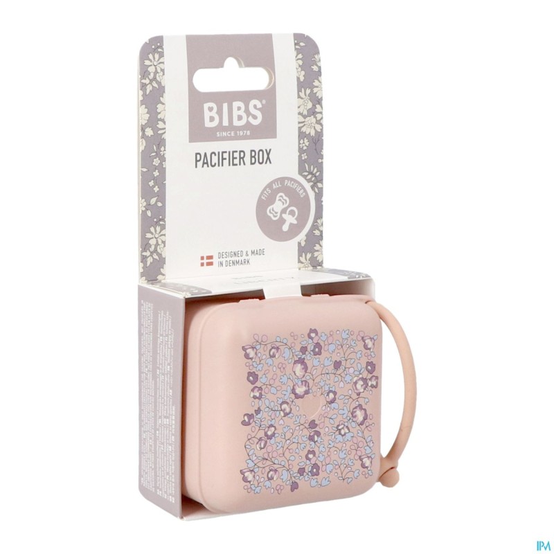 Bibs Pacifier Box Sucette Liberty Blush