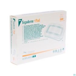 Tegaderm + Pad 3m Transp Steril 9cmx15cm 5 3589p