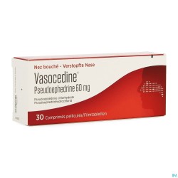 Vasocedine Pseudoefedrine...