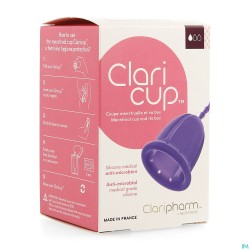 Claricup Menstruatiecup Maat 1