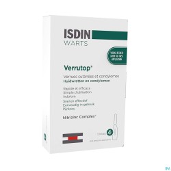 Isdin Verrutop Warts Oplossing Amp 4x0,1ml