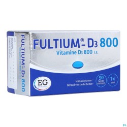 Fultium D3 800 Caps Molles  90