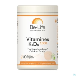 Vitamines K2 D3 1000 Be...