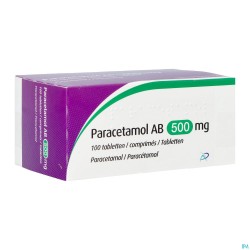 Paracetamol Ab 500mg Comp 100