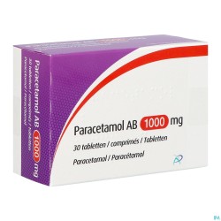 Paracetamol Ab 1000mg Comp 30