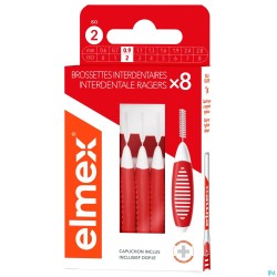 Elmex Set Interdentale Borsteltjes Iso 2 0,9mm 8