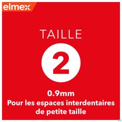 Elmex Set Interdentale Borsteltjes Iso 2 0,9mm 8