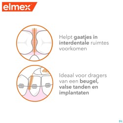 Elmex Set Interdentale Borsteltjes Iso 2 0,9mm 8