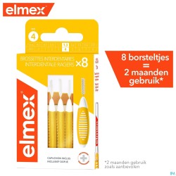 Elmex Set Interdentale Borsteltjes Iso 4 1,3mm 8