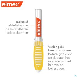 Elmex Set Interdentale Borsteltjes Iso 4 1,3mm 8