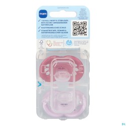 Mam Sucette Original Pure Silicone 6-16m Fille