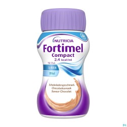 Fortimel Compact 2.4kcal Chocolade 4x125ml