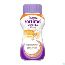 Fortimel Multifiber 1.5kcal Chocolade 4x200ml