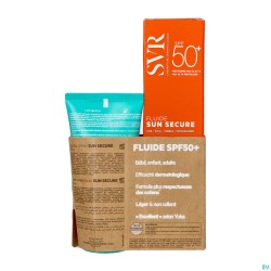 Svr Sleeve Sun Secure Fluid Spf50+&a/sol 50ml Grat