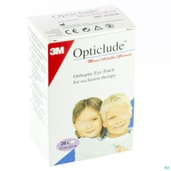 Opticlude 3m Cp Oculaire Stand 82mmx57mm 20 1539