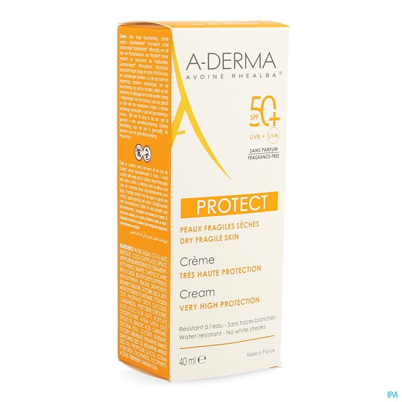 Aderma Protect Creme S/parfum 40ml