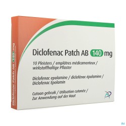 Diclofenac Patch Ab 140mg Emplatre 10