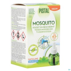 Pistal Mosquito Diffuseur Electrique Recharge