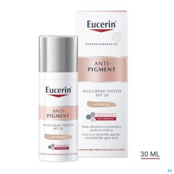 Eucerin A/pigment Dagcreme Tinted Ip30 Medium 50ml