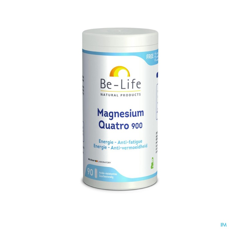 Magnesium Quatro 900 Be Life Pot Caps 90