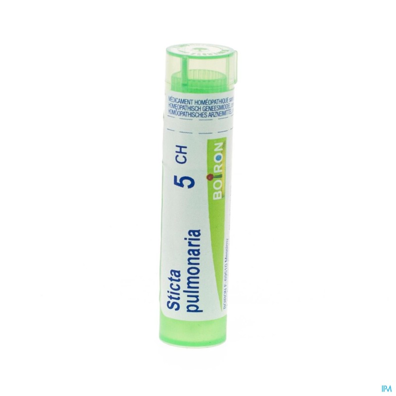 Sticta Pulmonaria 5ch Gr 4g Boiron