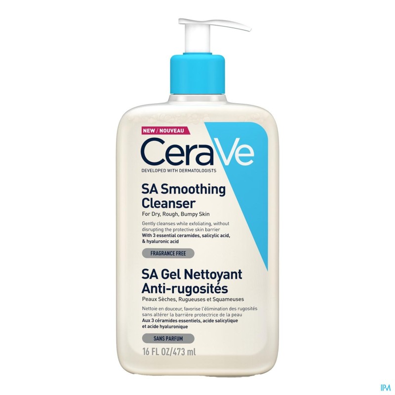 Cerave Sa Gel Nettoyant A/rugosites 473ml