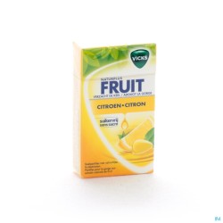 Vicks Lemon+c Zonder Suiker 40g Box